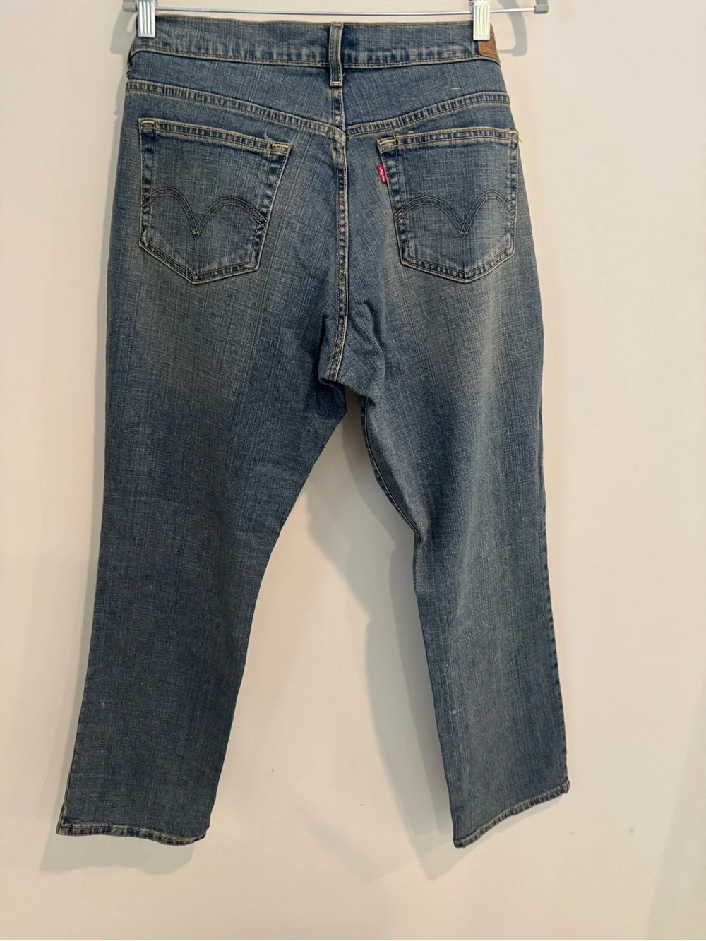 Men’s Levi’s 505 Mid Blue Straight-Leg Jeans